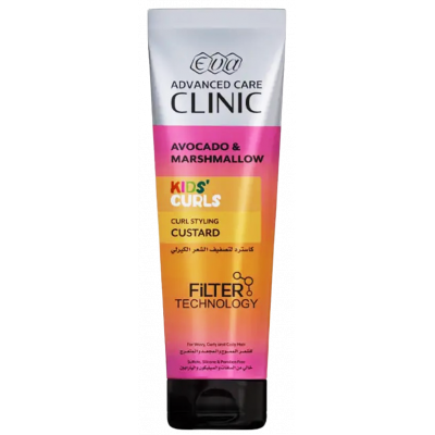 EVA ADVANCED CARE CLINIC KIDS' CURLS AVOCADO & MARSHMALLOW CURL DEFINING CUSTARD 230 ML